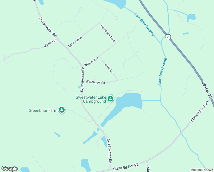 map of restaurants, bars, coffee shops, grocery stores, and more near 68 Waterview Road in Saint Matthews