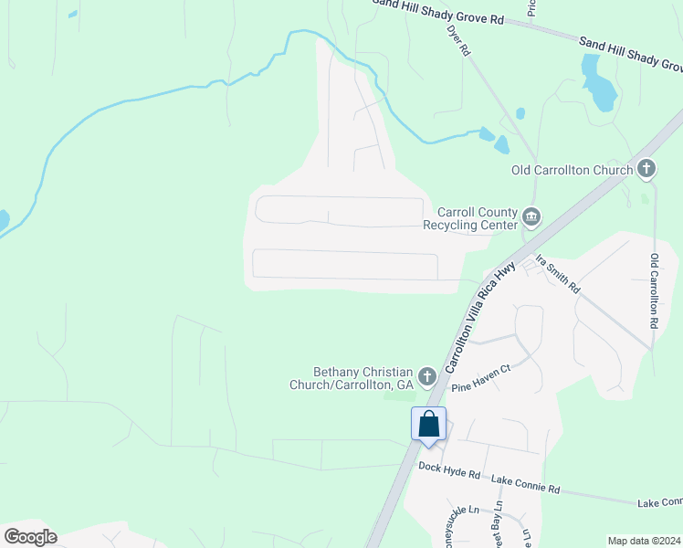 map of restaurants, bars, coffee shops, grocery stores, and more near 215 Sage Hill Drive in Carrollton