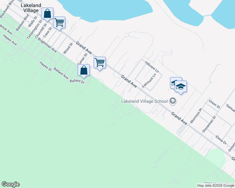 map of restaurants, bars, coffee shops, grocery stores, and more near 33165 Ginger Lane in Lake Elsinore