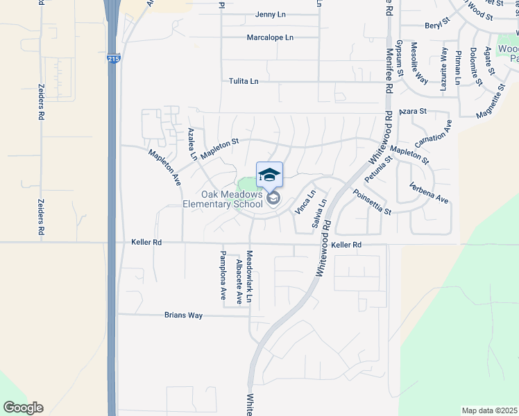 map of restaurants, bars, coffee shops, grocery stores, and more near 28600 Poinsettia Street in Murrieta