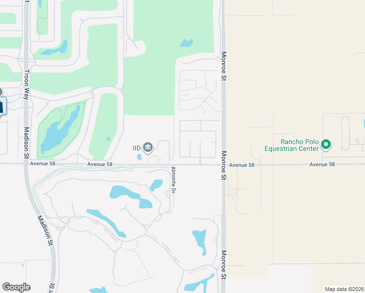map of restaurants, bars, coffee shops, grocery stores, and more near 57806 Cantata Drive in La Quinta