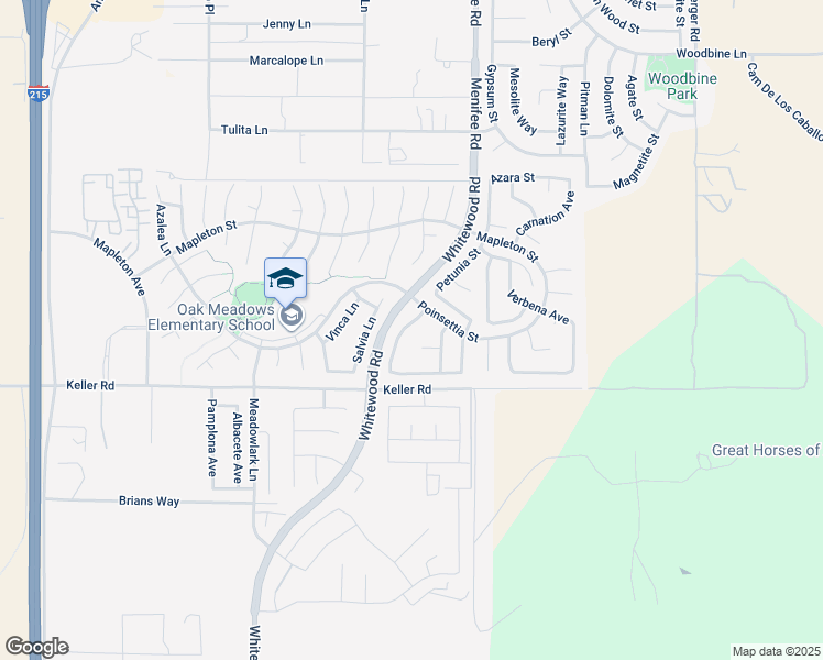 map of restaurants, bars, coffee shops, grocery stores, and more near 28688 Lavatera Avenue in Murrieta