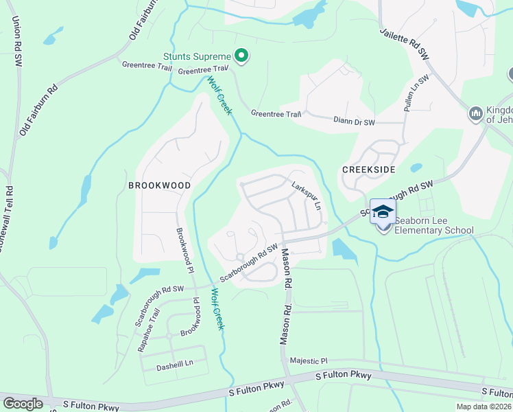 map of restaurants, bars, coffee shops, grocery stores, and more near 5049 Lichen Trace in Atlanta