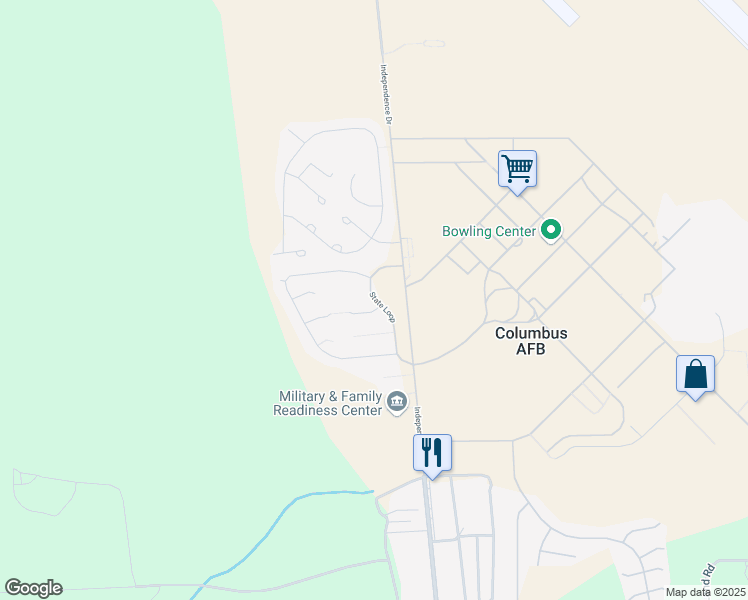 map of restaurants, bars, coffee shops, grocery stores, and more near 4303 Florida Avenue in Columbus