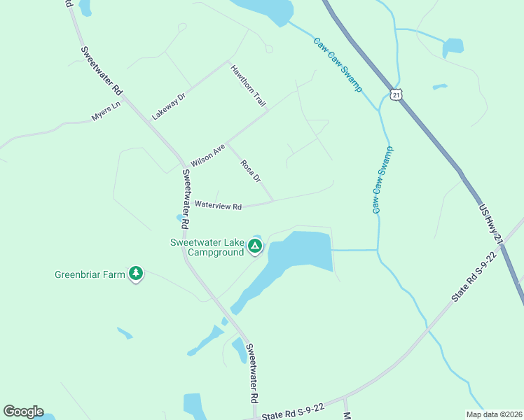 map of restaurants, bars, coffee shops, grocery stores, and more near 68 Waterview Road in Saint Matthews