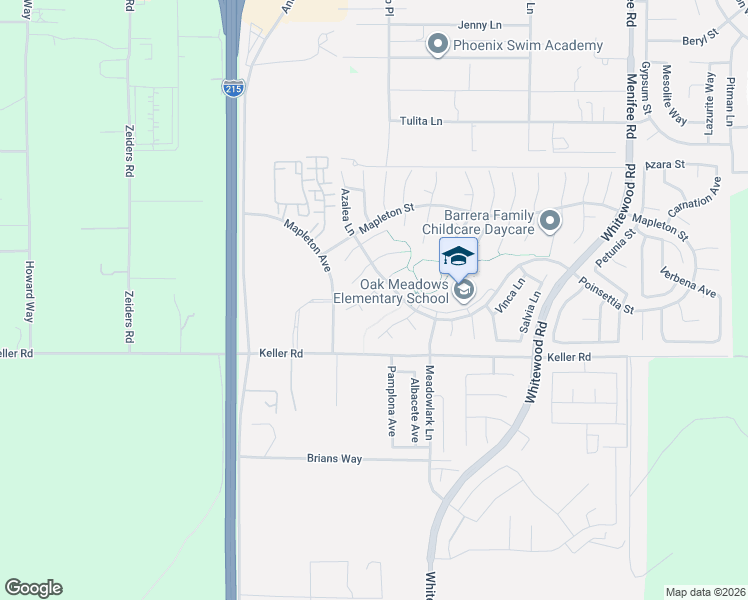 map of restaurants, bars, coffee shops, grocery stores, and more near 33874 Begonia Place in Murrieta