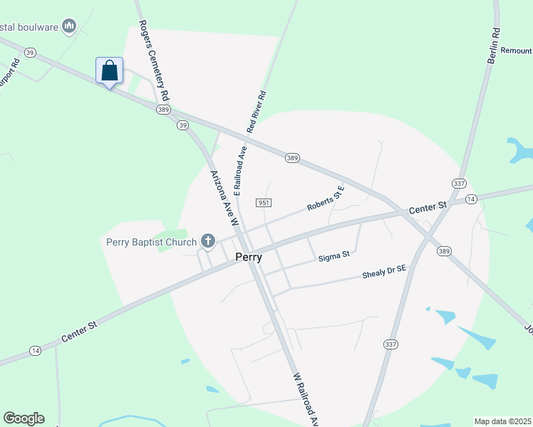 map of restaurants, bars, coffee shops, grocery stores, and more near 149 Roberts Street East in Salley