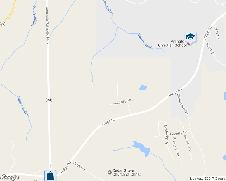 map of restaurants, bars, coffee shops, grocery stores, and more near 4665 Sundridge Trail in Fairburn