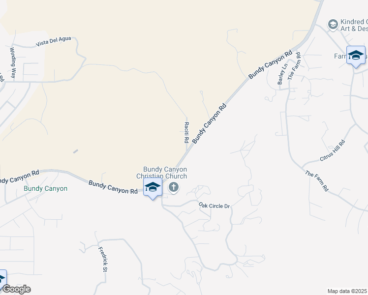 map of restaurants, bars, coffee shops, grocery stores, and more near Raciti Road in Wildomar