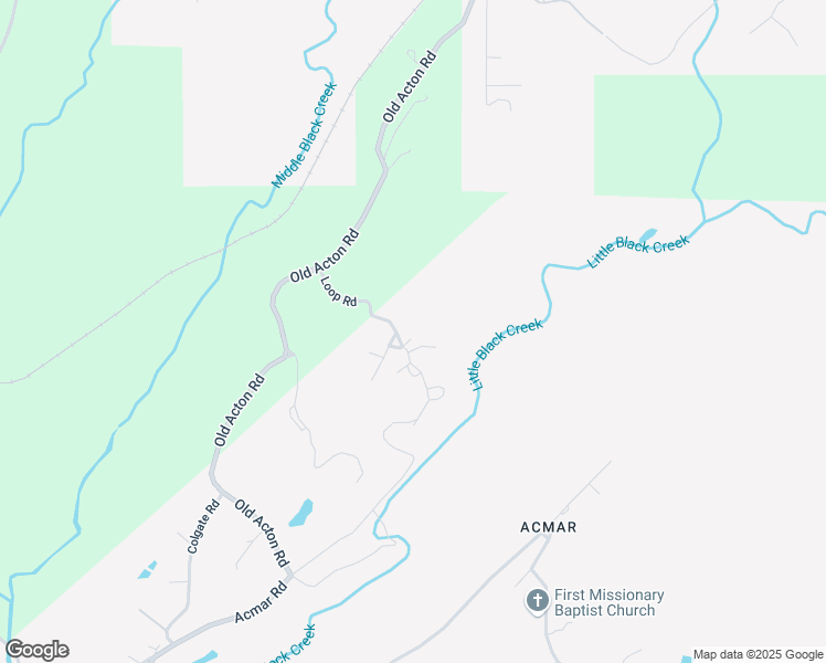 map of restaurants, bars, coffee shops, grocery stores, and more near 1839 Loop Road in Moody