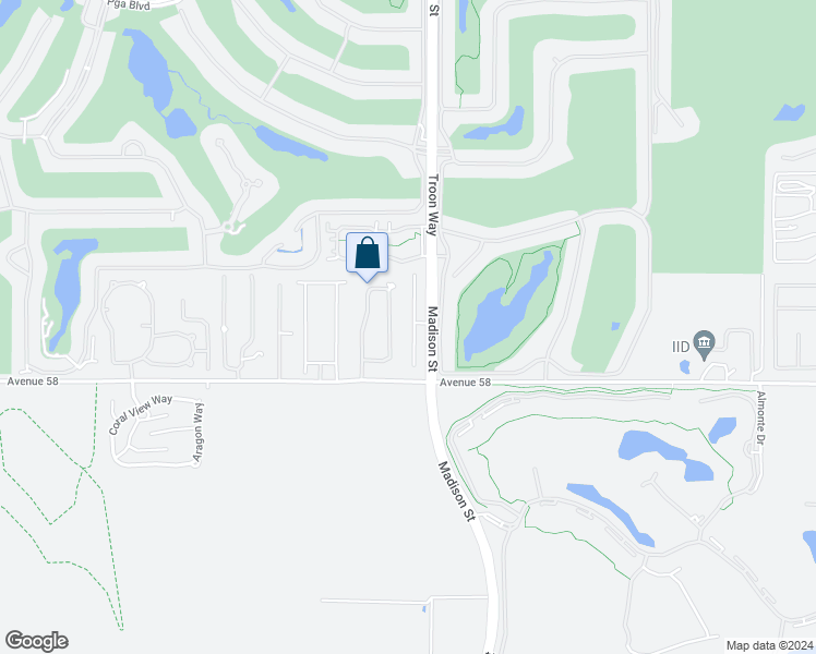 map of restaurants, bars, coffee shops, grocery stores, and more near 57755 Barristo Circle in La Quinta