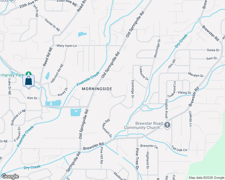 map of restaurants, bars, coffee shops, grocery stores, and more near 1761 Big Mountain Drive in Birmingham