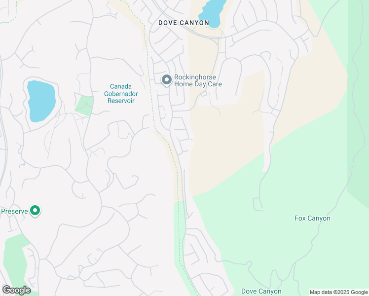 map of restaurants, bars, coffee shops, grocery stores, and more near 14 Briercliff in Trabuco Canyon