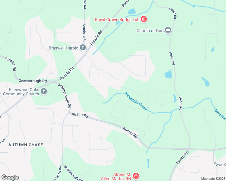 map of restaurants, bars, coffee shops, grocery stores, and more near 333 Darlington Drive in Ellenwood