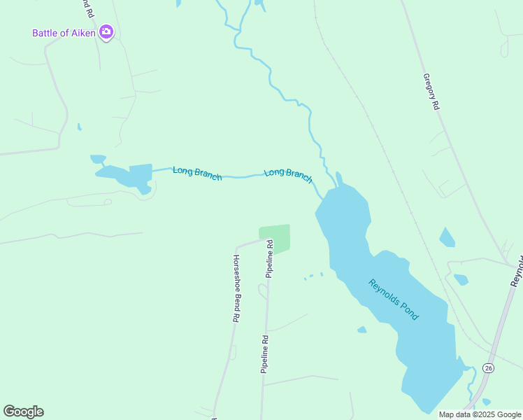 map of restaurants, bars, coffee shops, grocery stores, and more near 1197 Horseshoe Bend Road in Aiken