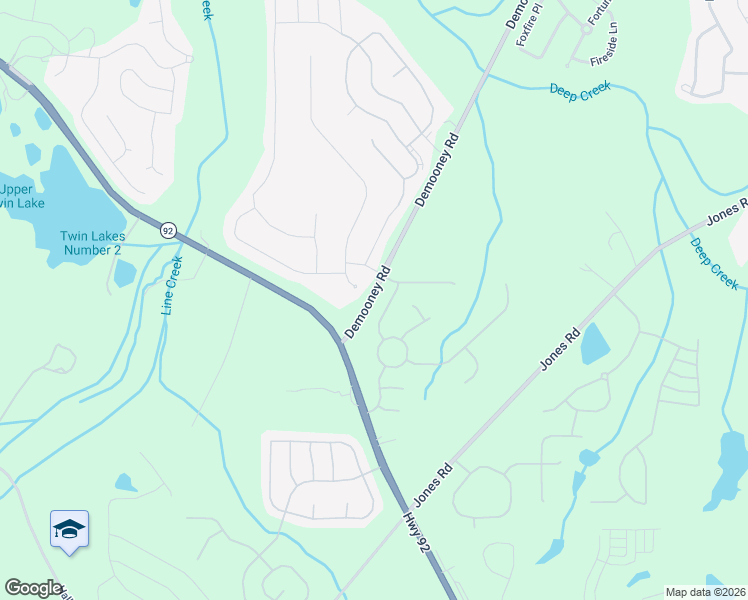 map of restaurants, bars, coffee shops, grocery stores, and more near 4627 Marching Lane in Fairburn