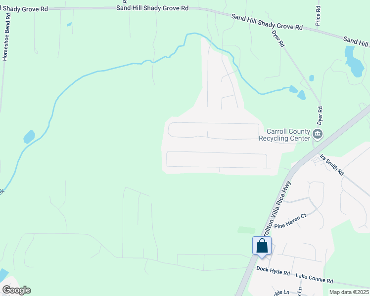 map of restaurants, bars, coffee shops, grocery stores, and more near 225 Pine Hill Drive in Carrollton