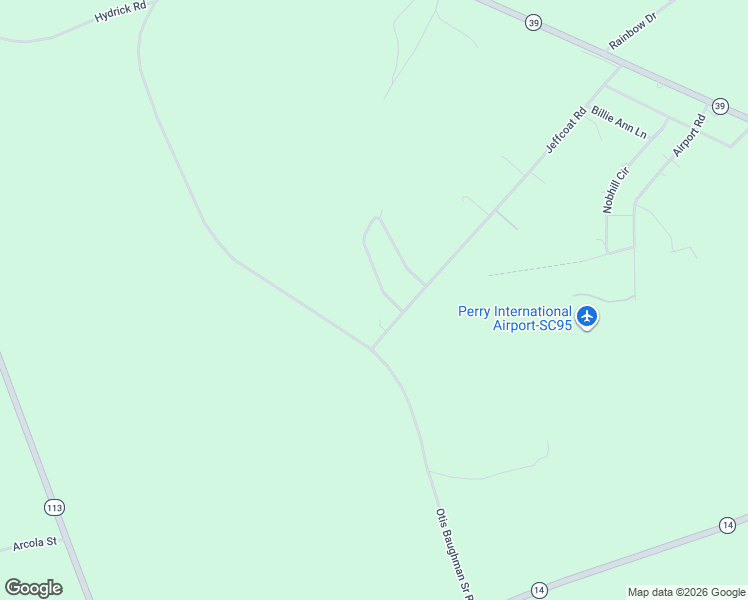 map of restaurants, bars, coffee shops, grocery stores, and more near 15 West Pine Circle in Wagener