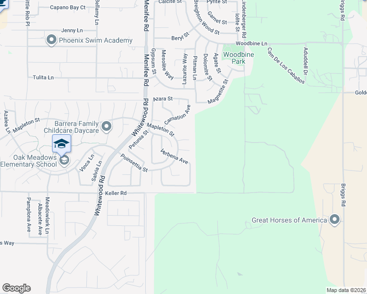 map of restaurants, bars, coffee shops, grocery stores, and more near 29176 Dentaria Way in Murrieta