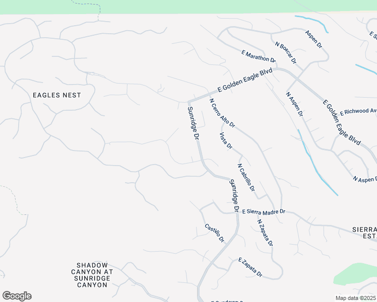 map of restaurants, bars, coffee shops, grocery stores, and more near 15812 North Veracruz Plaza in Fountain Hills