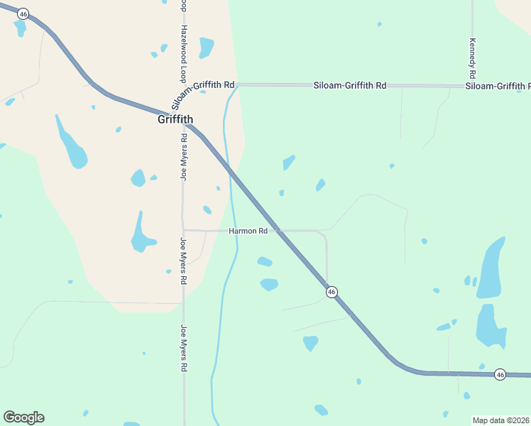 map of restaurants, bars, coffee shops, grocery stores, and more near 4485 Mississippi 46 in Cedarbluff