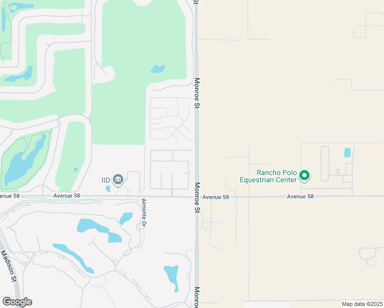 map of restaurants, bars, coffee shops, grocery stores, and more near 81975 Vida Bella Drive in La Quinta