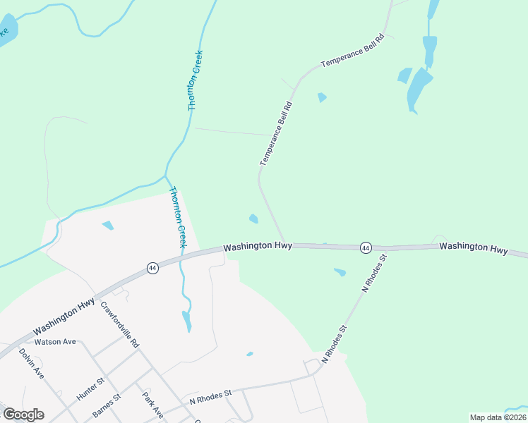 map of restaurants, bars, coffee shops, grocery stores, and more near 1610 Georgia 44 in Union Point