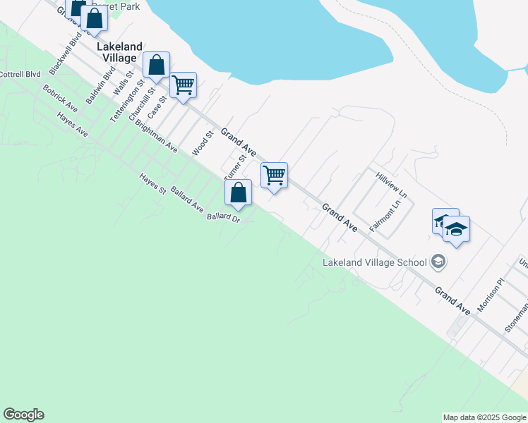map of restaurants, bars, coffee shops, grocery stores, and more near 18225 Brightman Avenue in Lake Elsinore