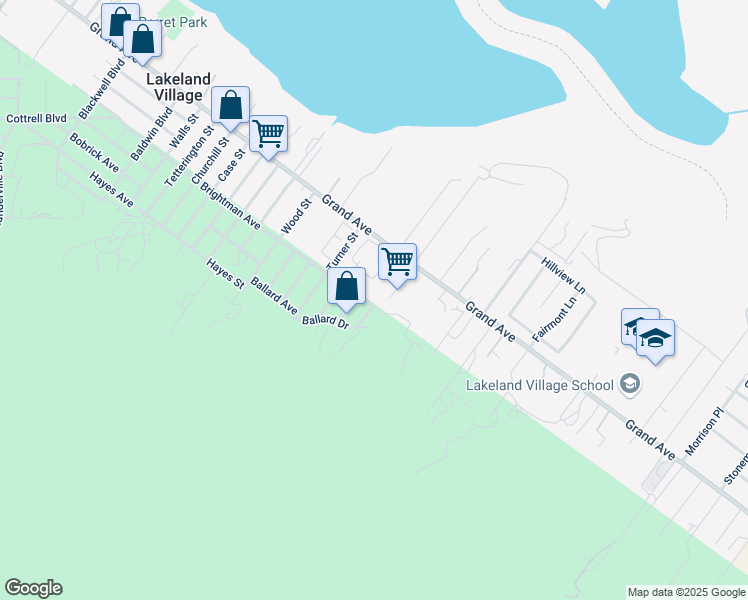 map of restaurants, bars, coffee shops, grocery stores, and more near 18312 Brightman Avenue in Lake Elsinore