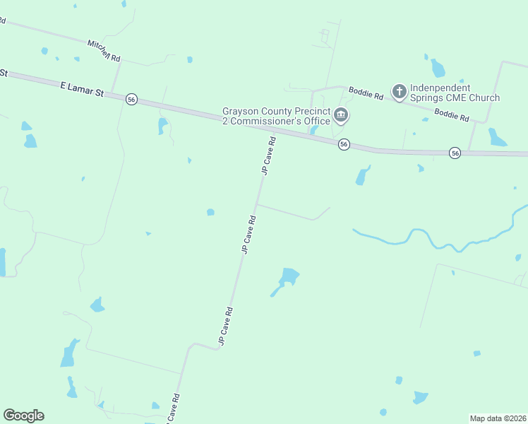 map of restaurants, bars, coffee shops, grocery stores, and more near 298 JP Cave Road in Sherman