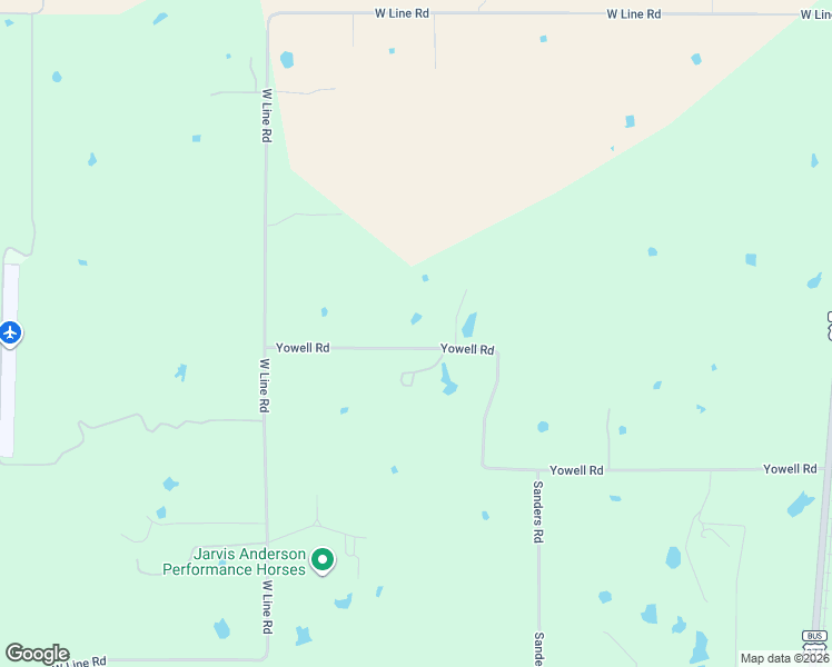 map of restaurants, bars, coffee shops, grocery stores, and more near 1223 Yowell Road in Whitesboro