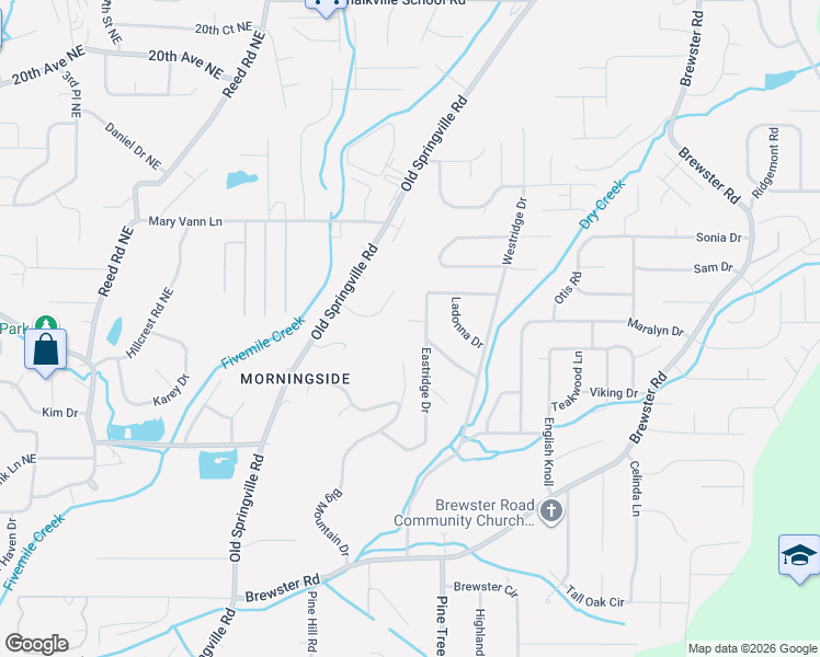 map of restaurants, bars, coffee shops, grocery stores, and more near 1010 Cannon Circle in Birmingham