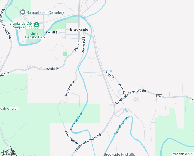 map of restaurants, bars, coffee shops, grocery stores, and more near 416 Bivens Brookside Road in Birmingham
