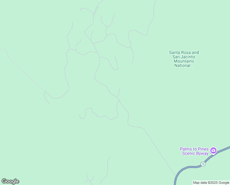 map of restaurants, bars, coffee shops, grocery stores, and more near 57425 Palm Seco Circle in Mountain Center