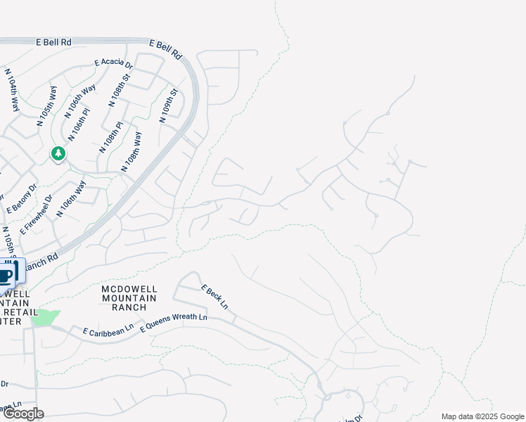 map of restaurants, bars, coffee shops, grocery stores, and more near 15985 North 111th Way in Scottsdale