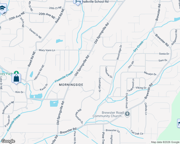 map of restaurants, bars, coffee shops, grocery stores, and more near 919 Rich Road in Birmingham