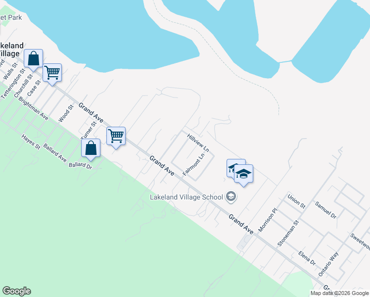 map of restaurants, bars, coffee shops, grocery stores, and more near in Lake Elsinore
