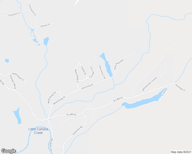 map of restaurants, bars, coffee shops, grocery stores, and more near 7533 Carriage Cove in Trussville