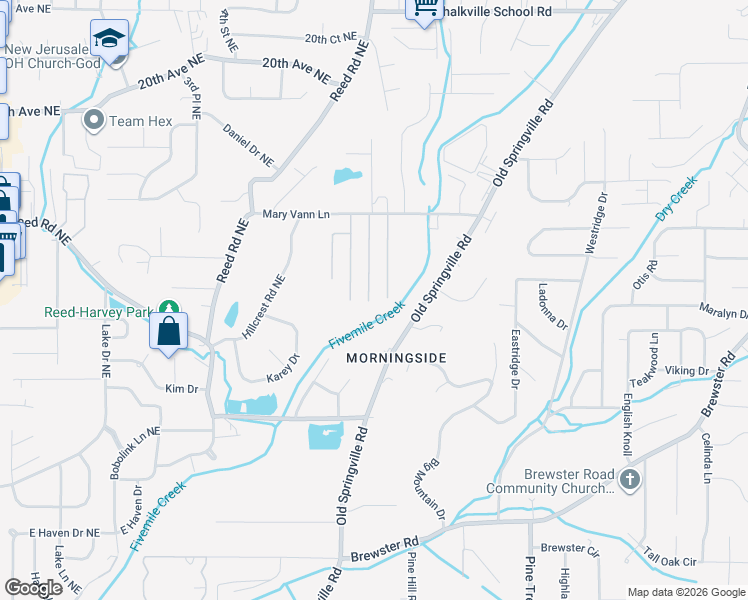 map of restaurants, bars, coffee shops, grocery stores, and more near 1801 Stonehenge Drive in Birmingham