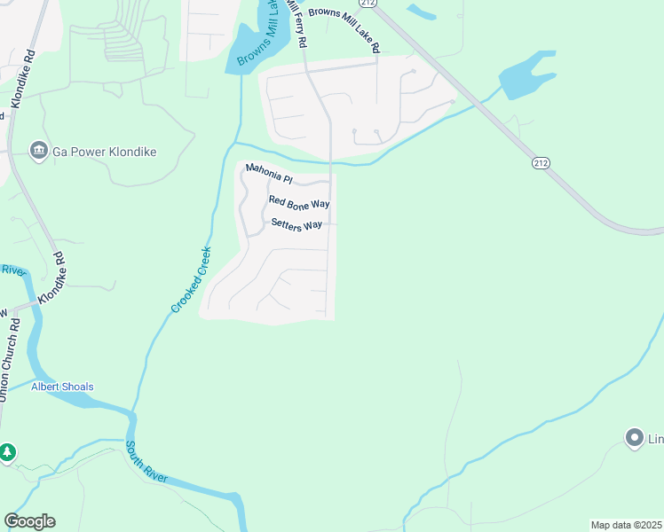map of restaurants, bars, coffee shops, grocery stores, and more near 4884 Browns Mill Ferry Road in Stonecrest
