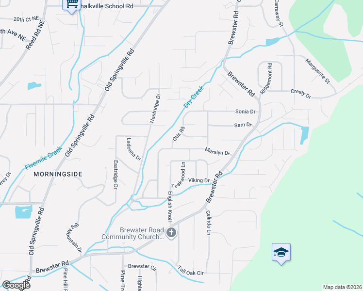 map of restaurants, bars, coffee shops, grocery stores, and more near 1628 Maralyn Drive in Birmingham