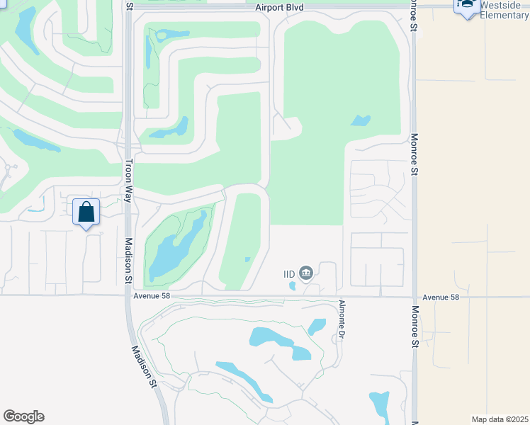 map of restaurants, bars, coffee shops, grocery stores, and more near 57535 Seminole Drive in La Quinta