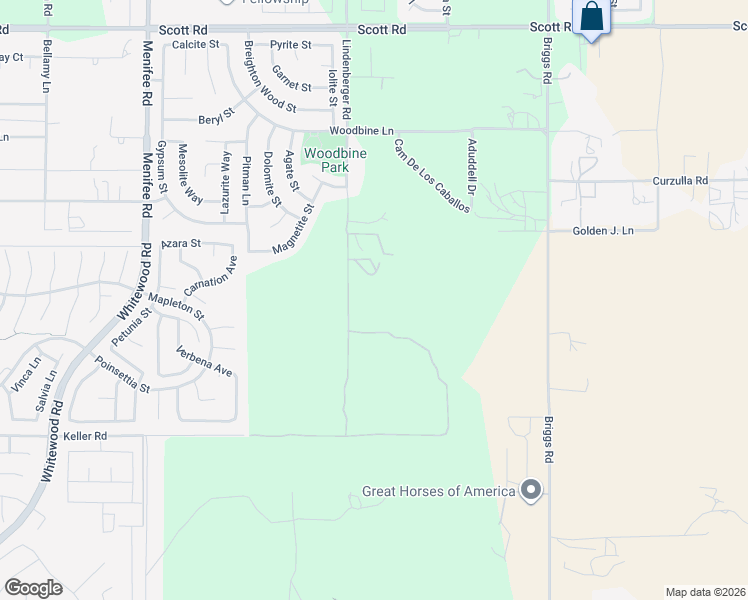 map of restaurants, bars, coffee shops, grocery stores, and more near in Menifee
