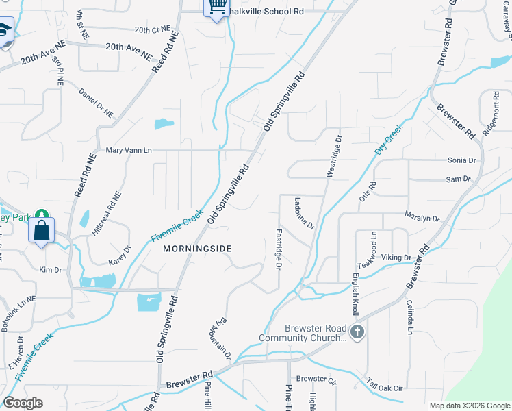 map of restaurants, bars, coffee shops, grocery stores, and more near 927 Rich Road in Birmingham