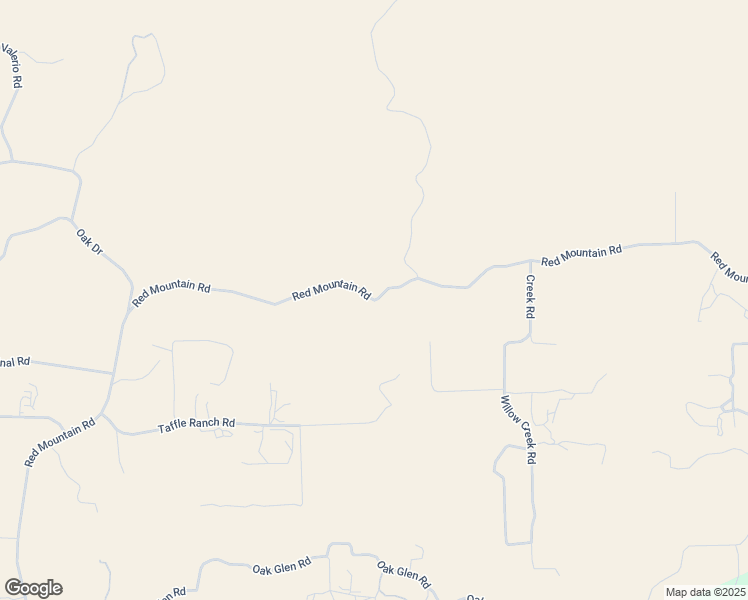 map of restaurants, bars, coffee shops, grocery stores, and more near Red Mountain Road in Riverside County