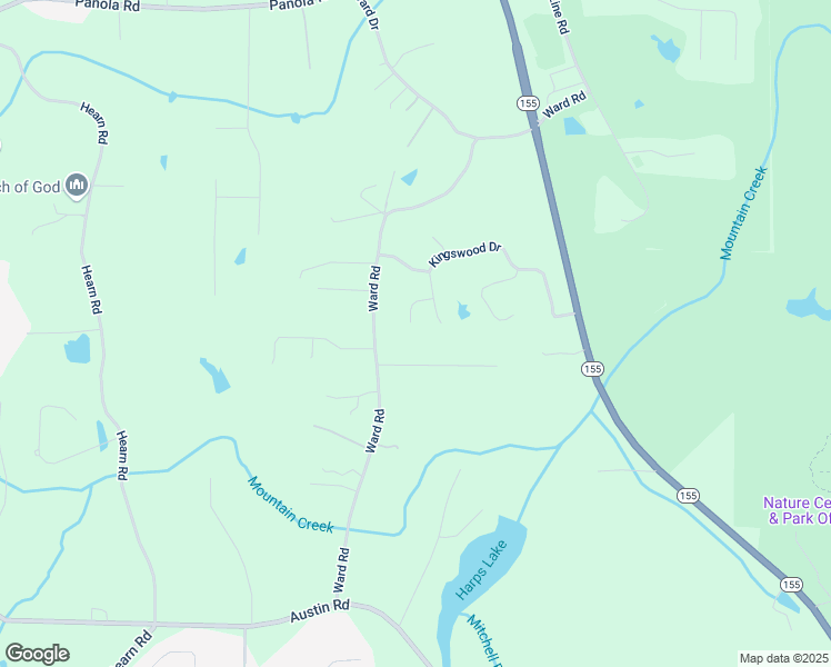 map of restaurants, bars, coffee shops, grocery stores, and more near 509 Kingswood Lane in Ellenwood