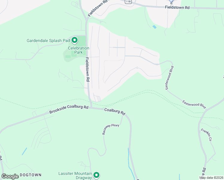 map of restaurants, bars, coffee shops, grocery stores, and more near 1402 Mountain Lane in Gardendale