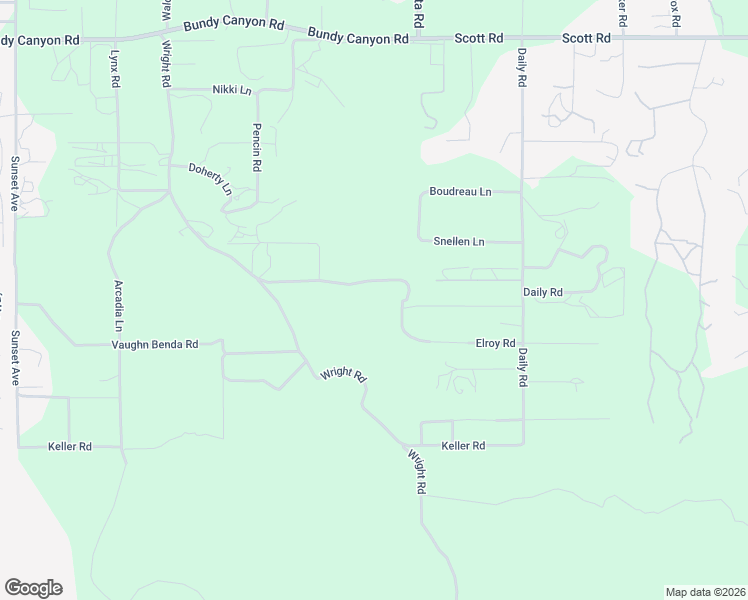 map of restaurants, bars, coffee shops, grocery stores, and more near 26000 Valle Vista Rd in Menifee