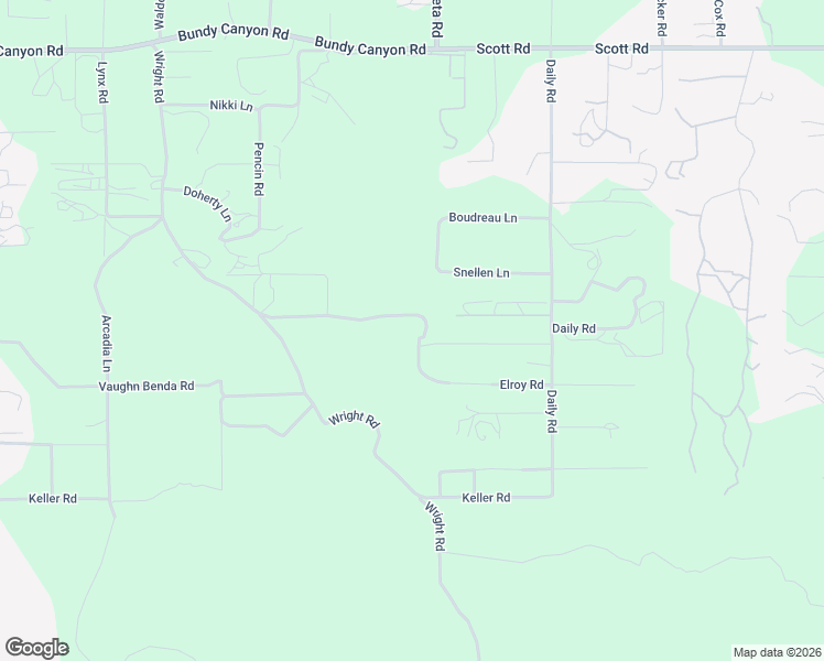 map of restaurants, bars, coffee shops, grocery stores, and more near 26001-33699 Valle Vista Road in Menifee