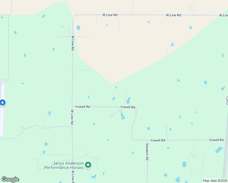 map of restaurants, bars, coffee shops, grocery stores, and more near 1223 Yowell Road in Whitesboro